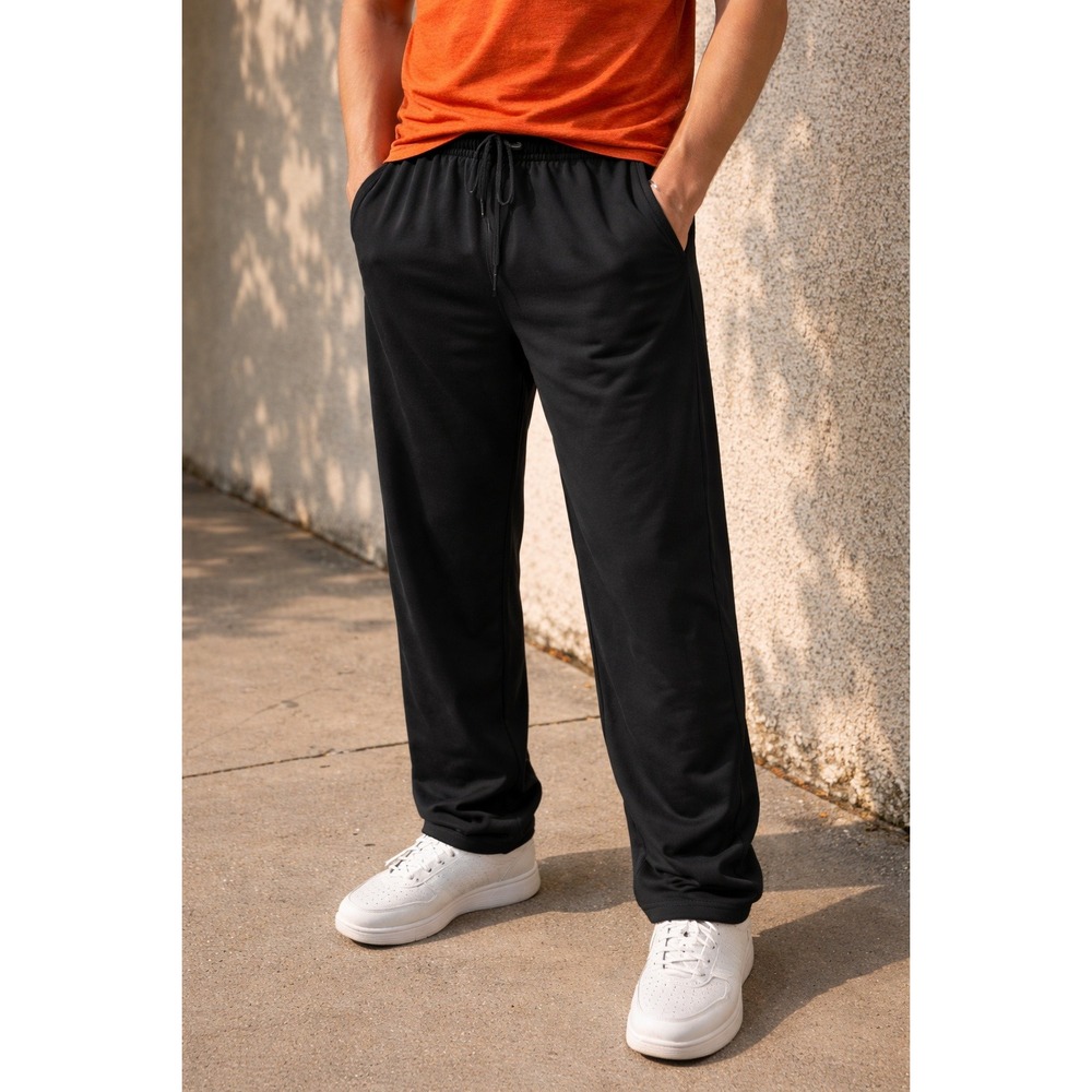 Under Armour Storm 1 Sweatpants Black Elastic Waist Straight Leg Mens Large